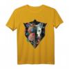 Katze Blaue Augen Mandala Tier Blumen Katzenmotiv T-Shirt – Perfektes Geschenk für Katzenliebhaber und Tierfreunde