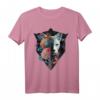 Katze Blaue Augen Mandala Tier Blumen Katzenmotiv T-Shirt – Perfektes Geschenk für Katzenliebhaber und Tierfreunde