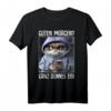 Kaffee Morgenmuffel Mitarbeiter Spruch Lustig Katze Geschenk T-Shirt – Witziges Ironisches Outfit für Arbeit & Teenager