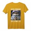 Kaffee Morgenmuffel Mitarbeiter Spruch Lustig Katze Geschenk T-Shirt – Witziges Ironisches Outfit für Arbeit & Teenager
