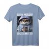 Kaffee Morgenmuffel Mitarbeiter Spruch Lustig Katze Geschenk T-Shirt – Witziges Ironisches Outfit für Arbeit & Teenager