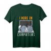 I Work On Computers Lustiges Katzen T-Shirt für Katzenliebhaber - Witziges Tier-Design für Computerfans