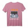 I Work On Computers Lustiges Katzen T-Shirt für Katzenliebhaber - Witziges Tier-Design für Computerfans