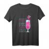Lustiges Cocktail Spruch T-Shirt für Frauen - Ironisches Damen Shirt mit schwarzem Humor für gute Laune & Geschenkideen
