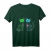HapFrog Tag der Toten T-Shirt mit Sugar Skull Katzen Design – Perfekt für Día de los Muertos & Halloween für Katzenliebhaber