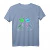 HapFrog Tag der Toten T-Shirt mit Sugar Skull Katzen Design – Perfekt für Día de los Muertos & Halloween für Katzenliebhaber