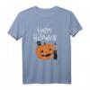 Kinder Happy Halloween Gruseliges Spider, Schwarze Katzen & Kürbis T-Shirt - Perfekt für Halloween-Partys, Fotos & Geschenke
