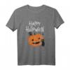 Kinder Happy Halloween Gruseliges Spider, Schwarze Katzen & Kürbis T-Shirt - Perfekt für Halloween-Partys, Fotos & Geschenke