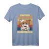 Einatmen Ausatmen Ignorieren Katze T-Shirt - Lustiges, Sarkastisches Geschenk für Kollegen, Chef & Familie