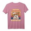 Einatmen Ausatmen Ignorieren Katze T-Shirt - Lustiges, Sarkastisches Geschenk für Kollegen, Chef & Familie
