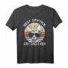 Beste Sphynx-Katze Papa Haarlose Katze Vater T-Shirt - Perfektes Geschenk für Katzenliebhaber & Sphynx-Fans zu Weihnachten, Geburtstagen & mehr