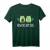 Avogato Avocado Katze Vegan T-Shirt - Fröhliches Tier- und Gemüse-Motiv für Veganer und Gemüseliebhaber