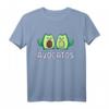 Avogato Avocado Katze Vegan T-Shirt - Fröhliches Tier- und Gemüse-Motiv für Veganer und Gemüseliebhaber