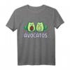 Avogato Avocado Katze Vegan T-Shirt - Fröhliches Tier- und Gemüse-Motiv für Veganer und Gemüseliebhaber