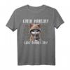 Guten Morgen Dünnes Eis Katzen T-Shirt – Lustiges Spruchshirt für Morgenmuffel, Kaffeetrinker & Katzenliebhaber
