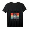Damen Lustiges Katzen T-Shirt mit V-Ausschnitt – Für Büromenschen und Katzenliebhaberinnen, Perfekt als Geschenk zu Weihnachten & Geburtstag