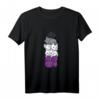 Asexual Pride Katze T-Shirt – Kawaii LGBT Flagge mit niedlichen Katzenmotiven für Pride-Paraden, Katzenliebhaber & LGBTQ+ Supporter