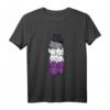 Asexual Pride Katze T-Shirt – Kawaii LGBT Flagge mit niedlichen Katzenmotiven für Pride-Paraden, Katzenliebhaber & LGBTQ+ Supporter
