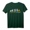 Katzenvater Evolution T-Shirt für Katzen- und Kätzchenliebhaber – Lustiges Vatertagsgeschenk für Katzenfans