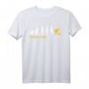 Katzenvater Evolution T-Shirt für Katzen- und Kätzchenliebhaber – Lustiges Vatertagsgeschenk für Katzenfans