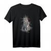 Wilder Luchs Katze T-Shirt mit Buntstift-Design – Perfektes Geschenk für Tierliebhaber, Mütter, Väter, Kinder und Freunde