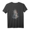Wilder Luchs Katze T-Shirt mit Buntstift-Design – Perfektes Geschenk für Tierliebhaber, Mütter, Väter, Kinder und Freunde
