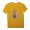 Wilder Luchs Katze T-Shirt mit Buntstift-Design – Perfektes Geschenk für Tierliebhaber, Mütter, Väter, Kinder und Freunde