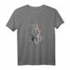 Wilder Luchs Katze T-Shirt mit Buntstift-Design – Perfektes Geschenk für Tierliebhaber, Mütter, Väter, Kinder und Freunde