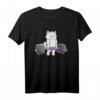Kreuzheben Geschenk für Gewichtheber & Powerlifter - Motivierende Bodybuilder Katze T-Shirt für Training & Wettkampf