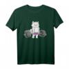 Kreuzheben Geschenk für Gewichtheber & Powerlifter - Motivierende Bodybuilder Katze T-Shirt für Training & Wettkampf