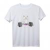 Kreuzheben Geschenk für Gewichtheber & Powerlifter - Motivierende Bodybuilder Katze T-Shirt für Training & Wettkampf