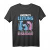 Anstaltsleitung Alle Katzen Hören Auf Mein Komando T-Shirt – Lustiges Büro- und Katzen-Sprüche Shirt für Humorvolle Katzenliebhaber