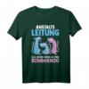 Anstaltsleitung Alle Katzen Hören Auf Mein Komando T-Shirt – Lustiges Büro- und Katzen-Sprüche Shirt für Humorvolle Katzenliebhaber