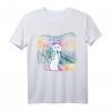 Der Schrei einer Katze - Lustiges abstraktes Kunst T-Shirt mit buntem Polygon-Design für Katzenliebhaber