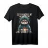 Guten Morgen? Ganz dünnes Eis... Lustiges Katzen & Kaffee T-Shirt für Morgenmuffel - Bequem und humorvoll für Katzen- und Kaffee-Liebhaber