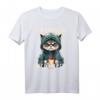 Guten Morgen? Ganz dünnes Eis... Lustiges Katzen & Kaffee T-Shirt für Morgenmuffel - Bequem und humorvoll für Katzen- und Kaffee-Liebhaber