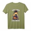 Böse Katze Don't Open Evil Inside Lustiges Schwarze Katze T-Shirt – Perfektes Geschenk für Katzenliebhaber und Humorvolle Tierfans