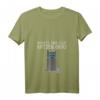 Damen Katzen T-Shirt mit Spruch 'Nachts sind alle Katzen grau' - Blauäugige Graue Katze mit V-Ausschnitt, stylische Tierliebhaber Kleidung für Frauen und Männer