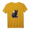 Katzenbesitzer Mystische Katze Kater Schwarze Katzen T-Shirt – Perfektes Geschenk für Katzenliebhaber, Mamas und Papas zu Geburtstag, Muttertag, Vatertag & Weihnachten