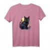 Katzenbesitzer Mystische Katze Kater Schwarze Katzen T-Shirt – Perfektes Geschenk für Katzenliebhaber, Mamas und Papas zu Geburtstag, Muttertag, Vatertag & Weihnachten