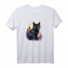 Katzenbesitzer Mystische Katze Kater Schwarze Katzen T-Shirt – Perfektes Geschenk für Katzenliebhaber, Mamas und Papas zu Geburtstag, Muttertag, Vatertag & Weihnachten