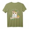 Nur ein Mädchen, das Katzen liebt - Katzen Katze Geschenk T-Shirt für Frauen, Geburtstags- und Weihnachtsgeschenk für Katzenfans