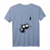 Lustiges Katzen-T-Shirt für Frauen, Kinder & Männer - I Love Cats, Tierliebhaber Geschenk, Katzenfreunde T-Shirt