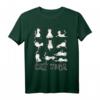 Fun Katze Yoga Geschenk T-Shirt für Männer, Frauen und Kinder – Lustiges Yoga- und Katzen-Shirt als perfektes Geschenk für Tier- und Yoga-Liebhaber