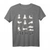 Fun Katze Yoga Geschenk T-Shirt für Männer, Frauen und Kinder – Lustiges Yoga- und Katzen-Shirt als perfektes Geschenk für Tier- und Yoga-Liebhaber