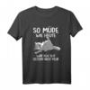So müde wie heute war ich seit gestern nicht mehr - Lustiges Katzen Schlafshirt für Morgenmuffel, Langschläfer und Bettliebhaber, ideales Geschenk zu Weihnachten und Geburtstag