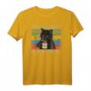 Guten Morgen ganz dünnes Eis Kaffee T-Shirt - Lustiges Spruch-Shirt für Morgenmuffel, Spätaufsteher und Kaffeeliebhaber