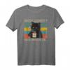 Guten Morgen ganz dünnes Eis Kaffee T-Shirt - Lustiges Spruch-Shirt für Morgenmuffel, Spätaufsteher und Kaffeeliebhaber