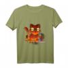 Katastrophen Katze Atom Kitten - Endzeit & Chaos Katze T-Shirt für Katzenliebhaber & Chaos-Fans