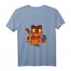 Katastrophen Katze Atom Kitten - Endzeit & Chaos Katze T-Shirt für Katzenliebhaber & Chaos-Fans